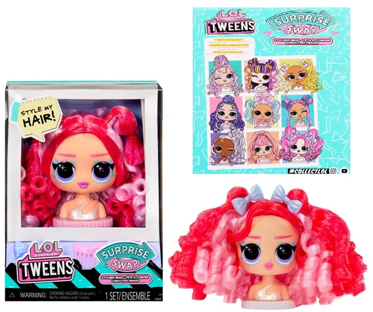 Lol Surprise Tweens Surprise Swap Styling Head Spgg. Assortiti (vendita singola