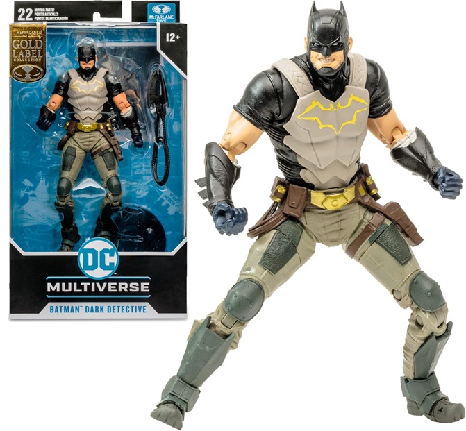 McFarlane Toys DC Multiverse Action Figure da 7 Batman Dark Detective “DC Future State” Statuetta movibile da collezzione 18 Cm