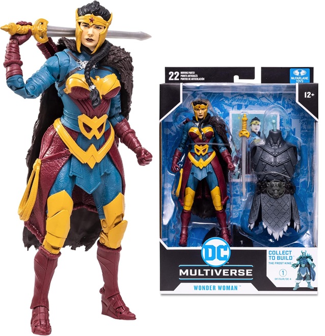 McFarlane Toys DC Multiverse Action Figure da 18 CM Wonder Woman ” Statuetta movibile da collezzione 18 Cm