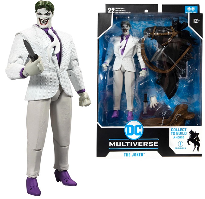 McFarlane Toys DC Multiverse Action Figure da 18 CM The Joker Statuetta movibile da collezzione 18 Cm