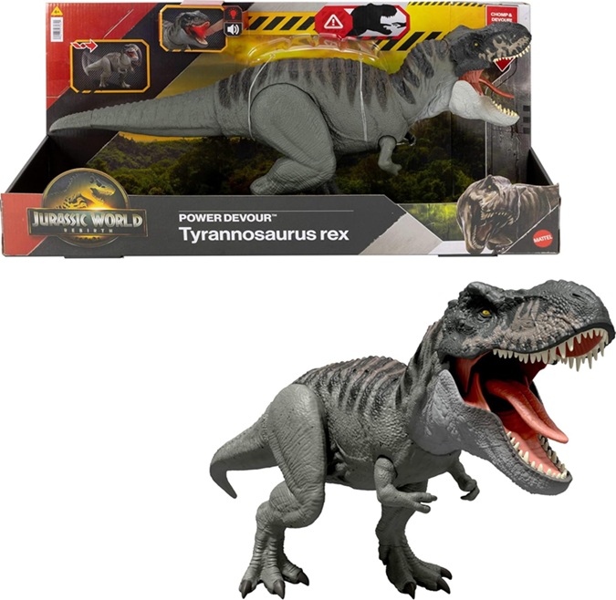 Jurassic World Dinosauro T-Rex Potere divoratore