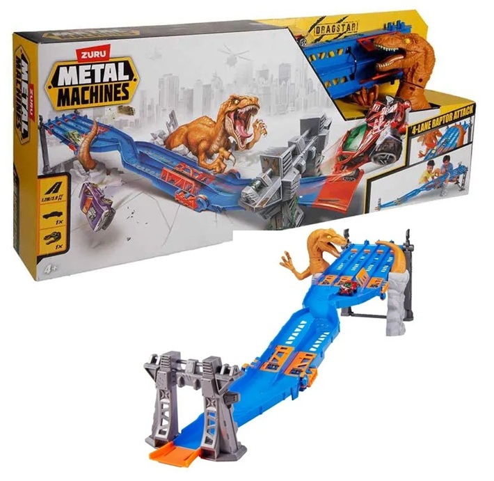 Metal machines pista 4 corsie Raptor Attack
