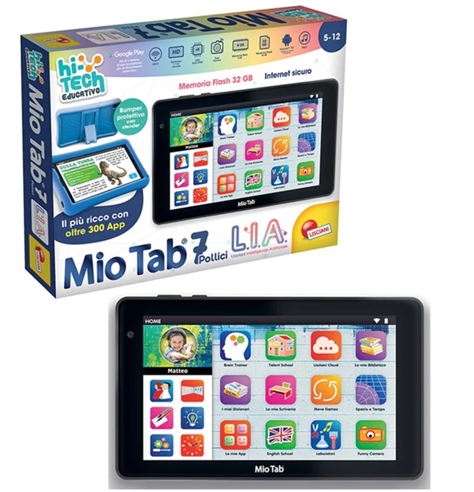 Liscianigiochi Hi Tech Educativo Mio Tab 7  L.I.A.  114214