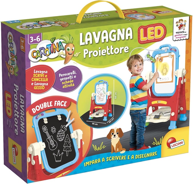 CAROTINA LAVAGNA PROIETTORE LED