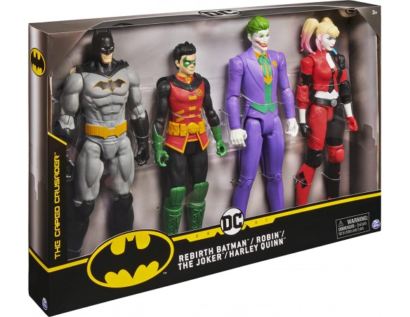 Dc Comics Batman Set Mega Pack Batman, Robin Joker