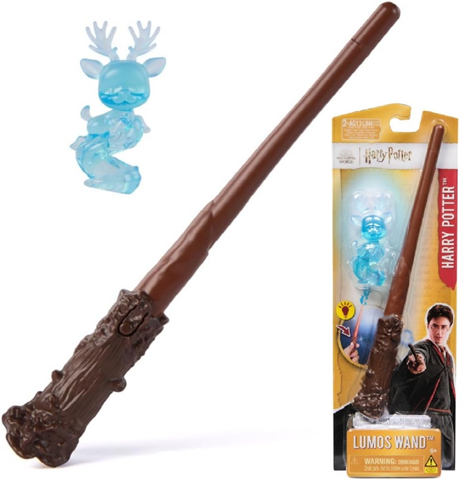 Jakks Pacific- Harry Potter-Bacchetta Magica interattiva di Voldemort, Multicolore, 39837