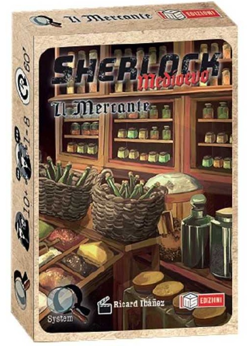 Sherlock – Il Mercante Gioco da tavolo investigativo Sherlok Medioevo Età 12+