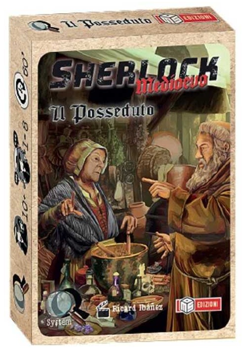 Sherlock – Il Posseduto Gioco da tavolo investigativo Sherlok Medioevo Età 12+