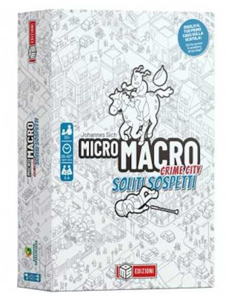 Micromacro Crime City Gioco Investigativo Soliti Sospetti Ms Edizioni In Italiano Età 12+