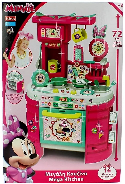 BILDO Cucina Minnie 72cm. c/15 accessori