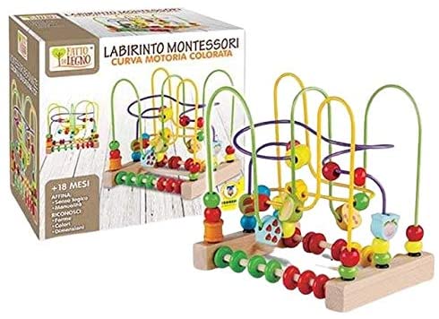 Montessori Curva motori acolorata