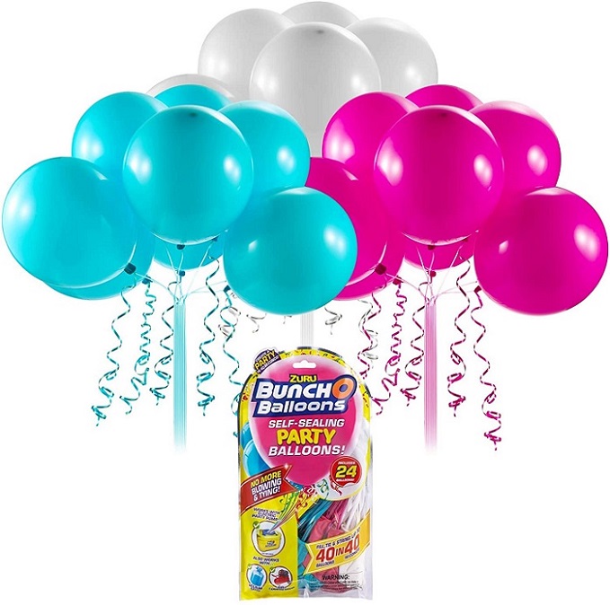 ZURU Grappolo Palloncini Autosigillante Festa Occasione 24 Pack Fun