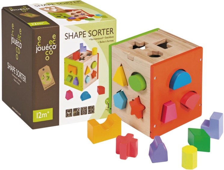 Juego – Cubo Mangiaforme Shape Sorter