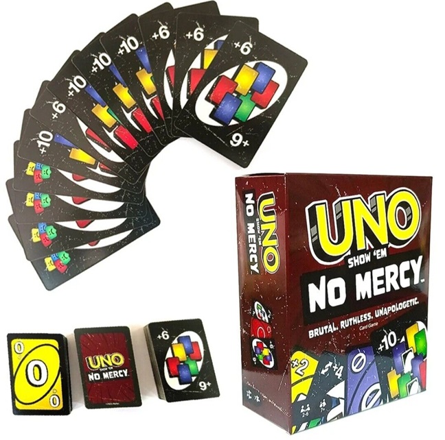 Mattel Games UNO No Mercy – La versione di UNO più brutale di sempre 7+ anni, HWV18