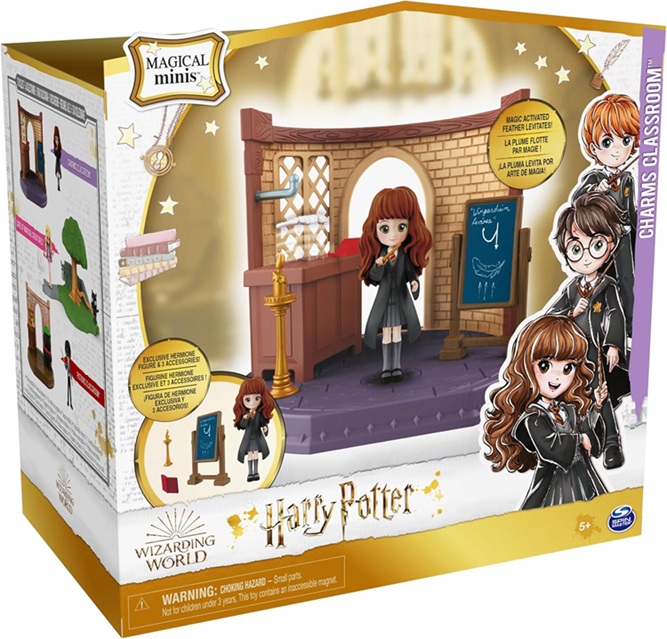 Wizarding World, Set Classe di Incantesimi Harry Potter con bambola esclusiva Hermione Granger e accessori – dai 5 anni