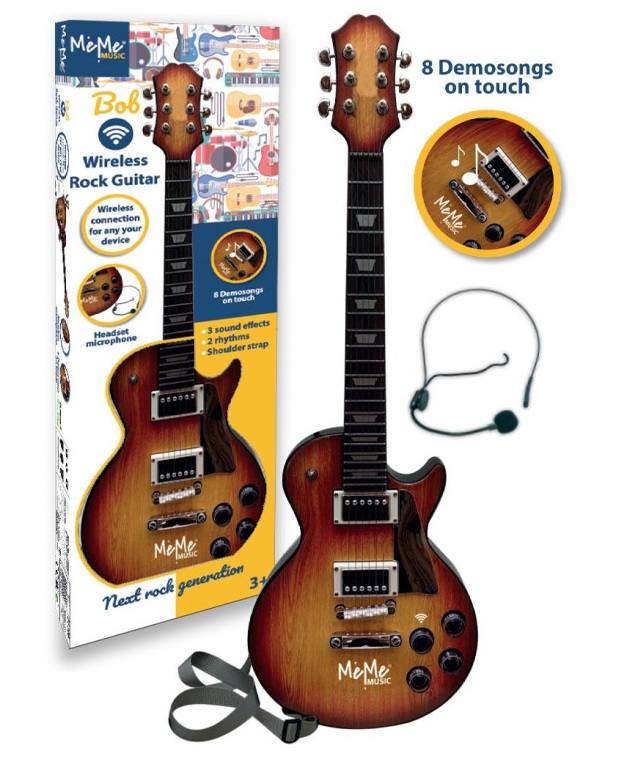 Bob 2 Chitarra Rock Wireless e Archetto
