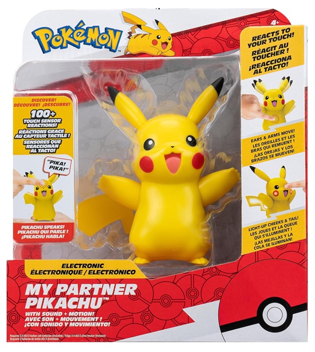 Pokemon Deluxe Feature Figure (My Partner Pikachu)