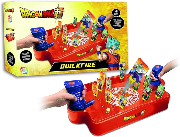 Quickfire Dragon Ball gioco da tavola per 2 giocatori dai 6 anni in su