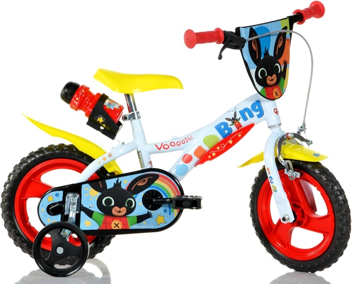 Bici Bing 12″- Dino Bikes COL. Bianco Azzurro