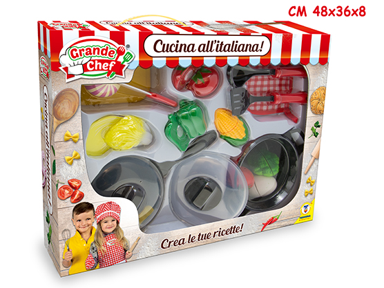 Teoremai Pentole Giocattolo con accessori