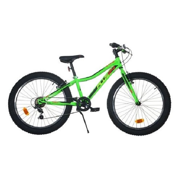 Mtb Fat-Bike Plus Ragazzo 24″ 6V Aurelia col.Verde fluo