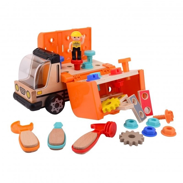 Joueco – Camioncino con attrezzi da lavoro