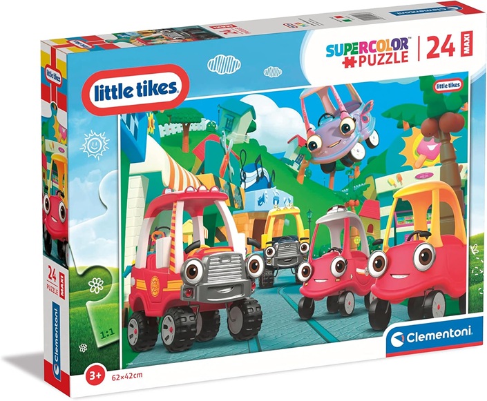 Puzzle 24 Pz. Maxi – Little Tikes Veicoli