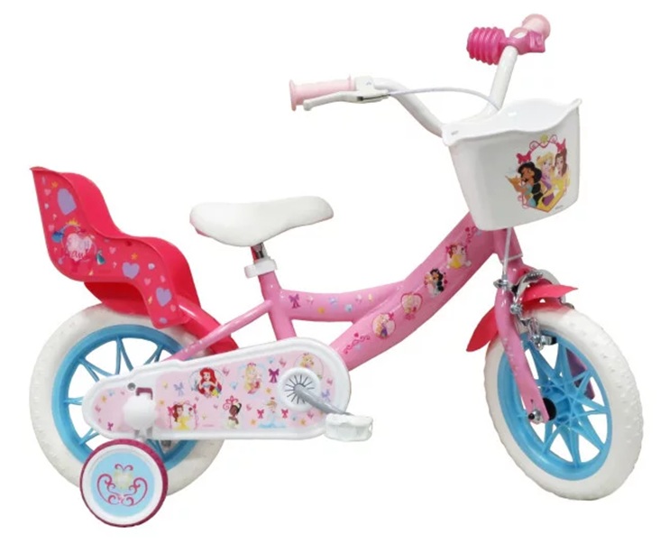 Bicicletta Disney Princess da 12″ Pollici da 90 A 100 Cm