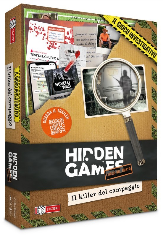 Il Killer Del Campeggio Hidden Games Ms Edizioni In Italiano Età 14+