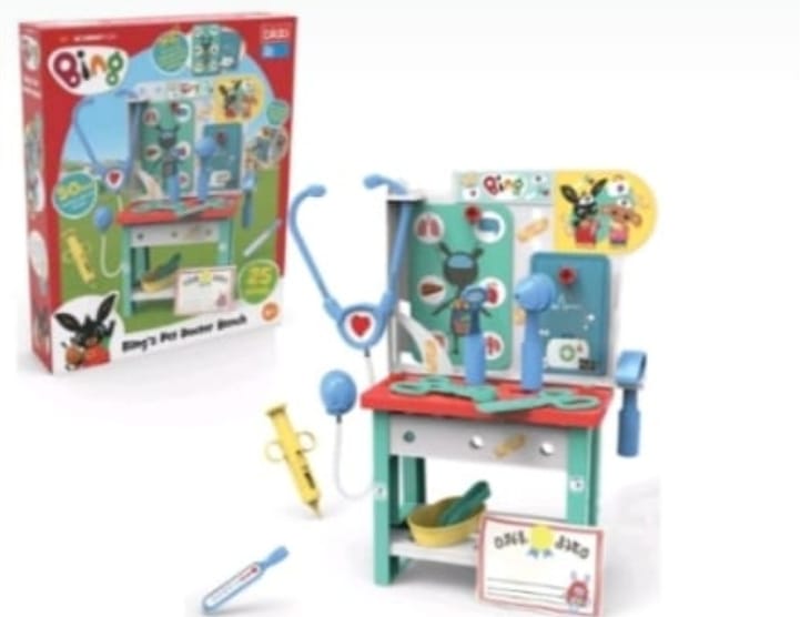 Bildo –  Bing Banco da dottore 50 Cm con accessori