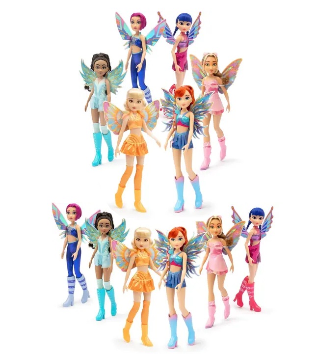 Winx Fairy Bambola fatina con le ali da 26 Cm