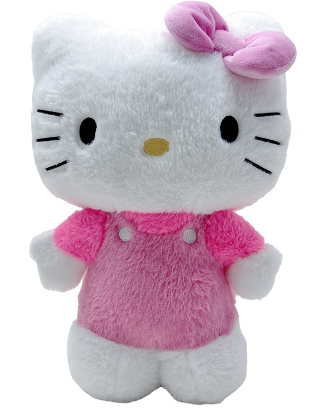 Hello Kitty Peluche 40 cm Fluffy  colore Rosa
