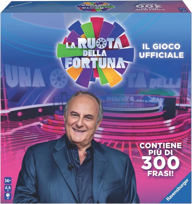 La Ruota della Fortuna, Gioco da Tavolo per Tutta la Famiglia, 3+ Giocatori, Idea Regalo per Adulti e Ragazzi 14+ Anni
