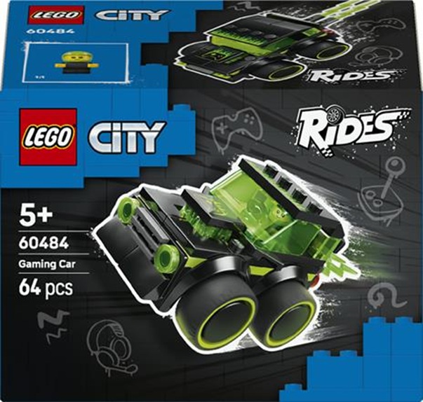 LEGO City Brick Rides (60484). Veicoli ? Auto da corsa da gioco