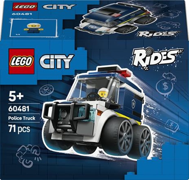 LEGO City Brick Rides (60481). Veicoli ? SUV della Polizia