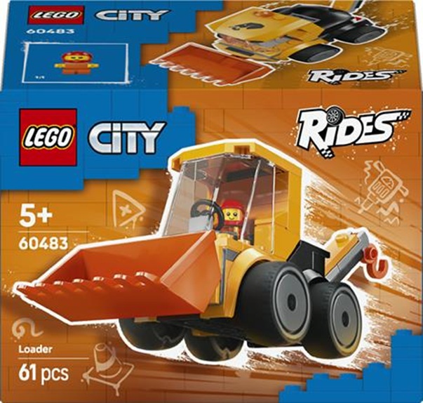 LEGO City Brick Rides (60483). Veicoli ? Ruspa da cantiere
