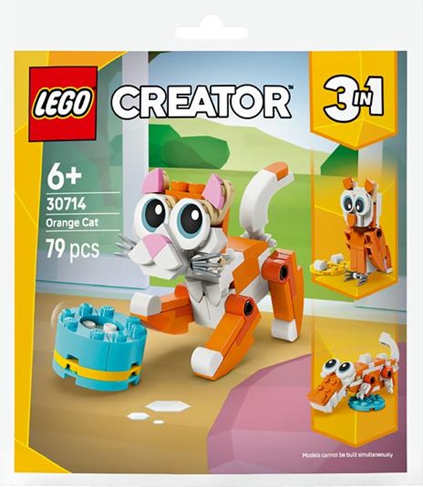 LEGO Creator (30714). Gatto arancione