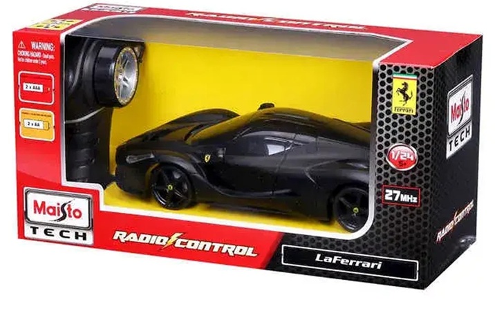Maisto Tech RC 1:24 LaFerrari 2.4GHz Nero