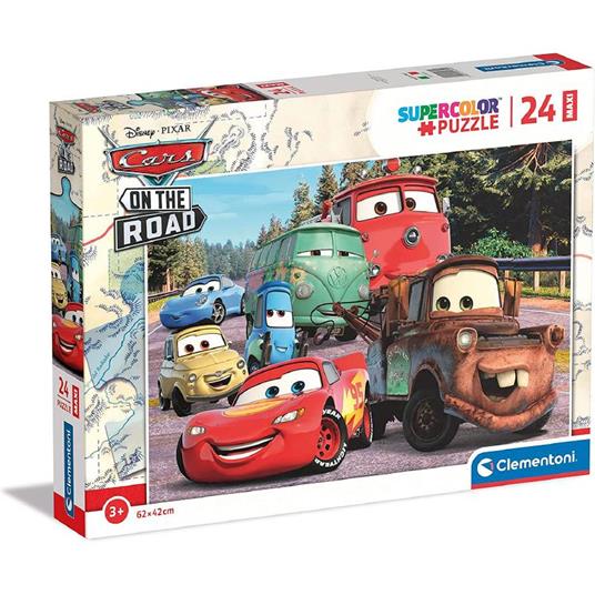 Puzzle 24 Pz. Maxi -Disney Cars !