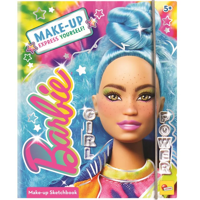 Barbie sketchbook make-up express yourself