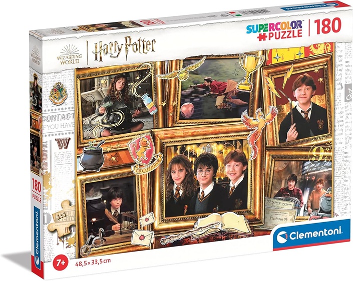 Clementoni Harry Potter  Supercolor Puzzle 180 Pezzi Bambini 7 +  29781