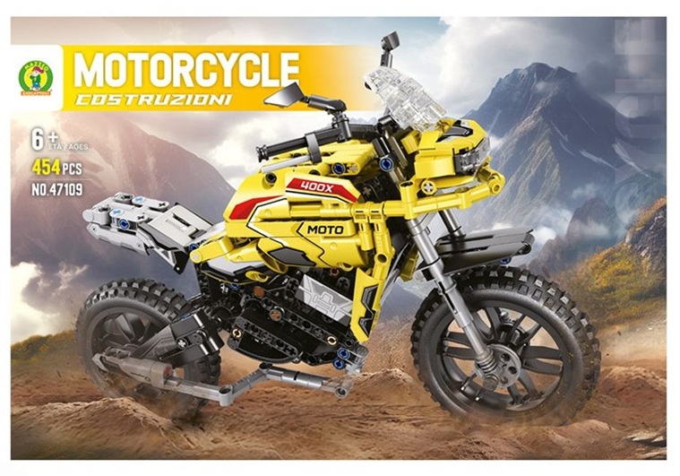 Costruzione Motocicletta 454 Pezzi