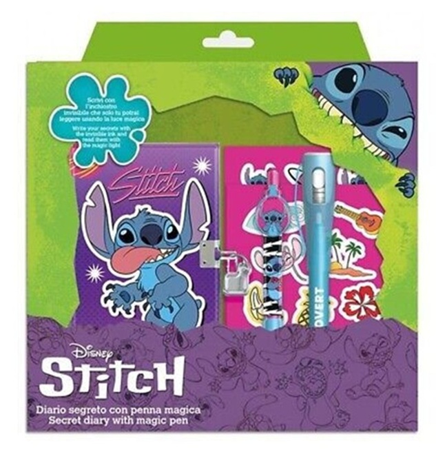 Disney Stitch – Diario Segreto con penna magica e stikers inclusi