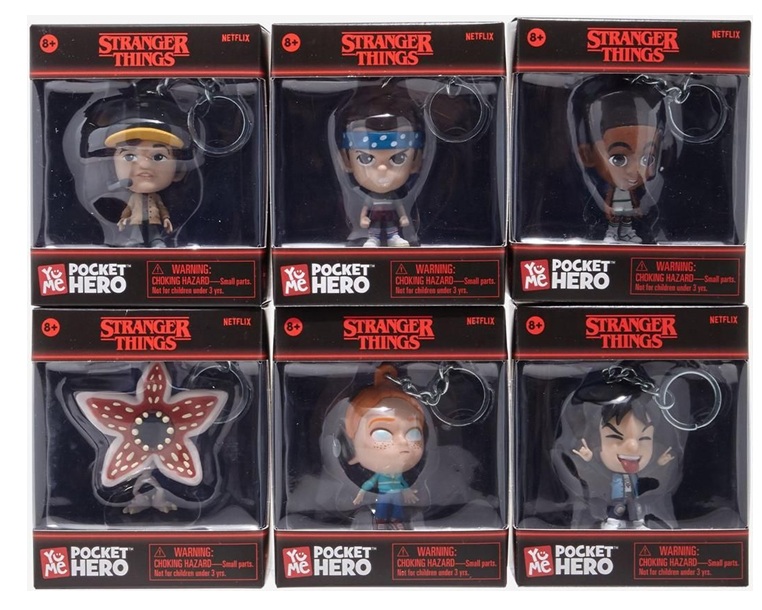 Yume Portachiavi StrangerThings Pocket Hero Display (vendita singola)