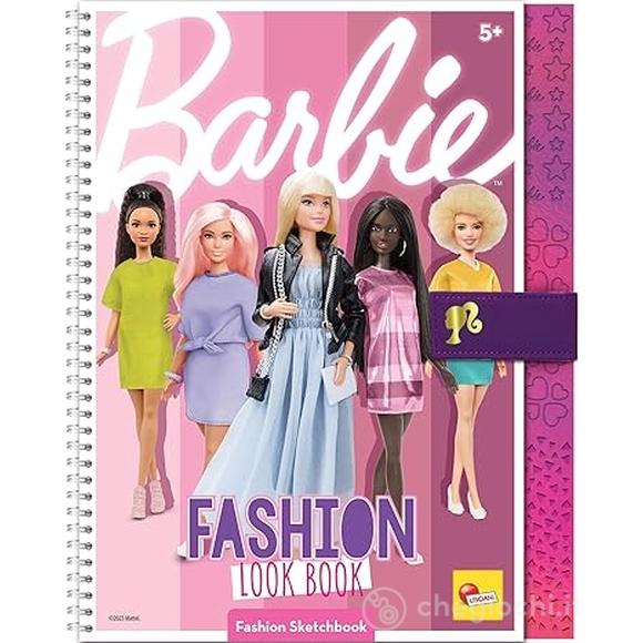Barbie Sketchbook Fashion Look Book 12877