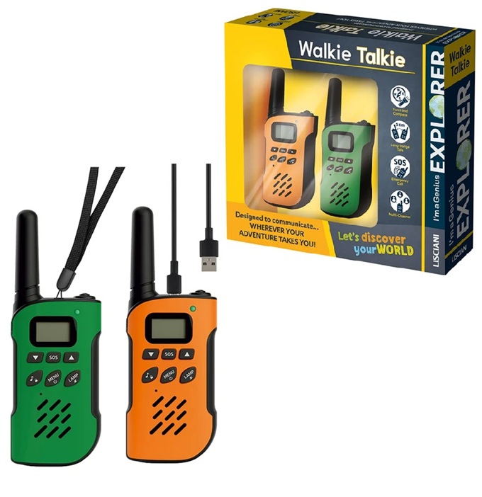 LISCIANI I”MA GENIUS Walkie Talkie  Explorer