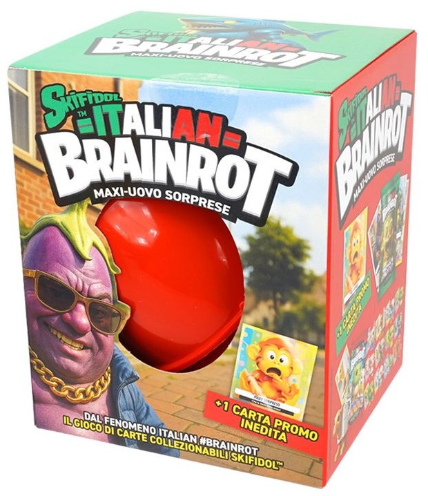Maxi uovo con sorprese Italian Brainrot