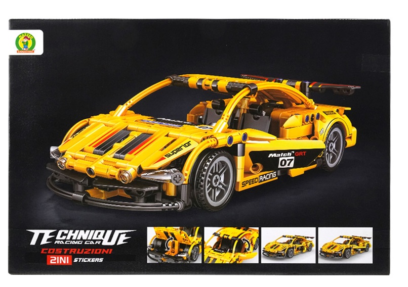 Costruzione Auto Racing Car 472 Pezzi