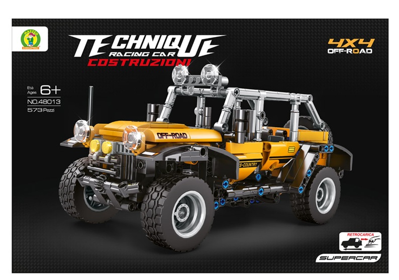 Costruzione Auto Racing Car 573 Pezzi