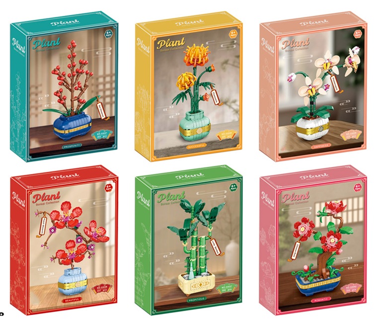 Costruzione Piante Assortite Pezzi Vari